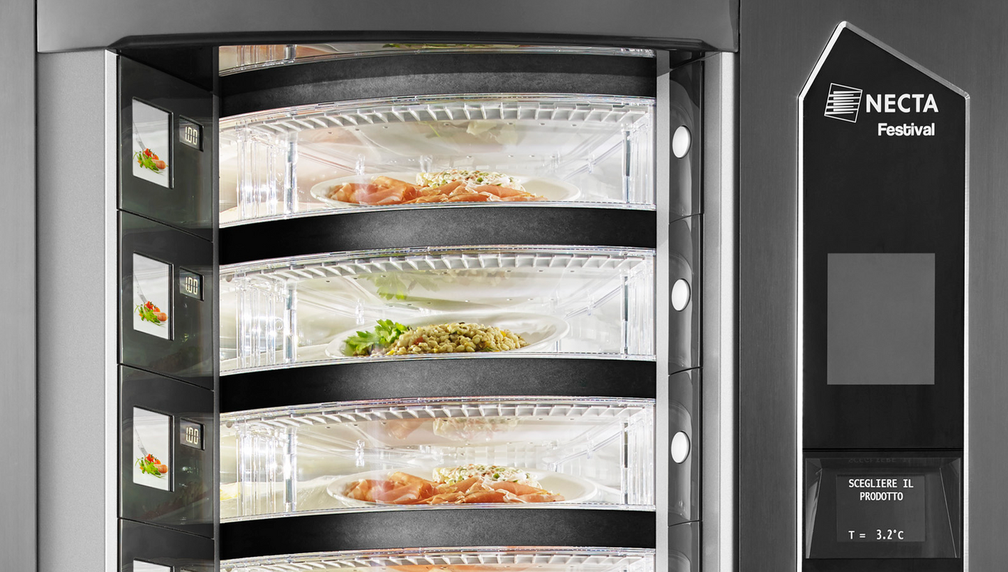Gusto Drum 10 Fresh Food, Snack and Drinks Vending Machine