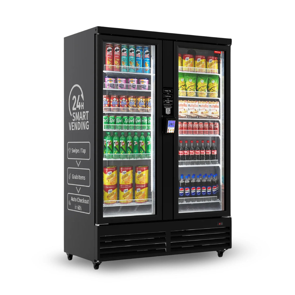 HAHA 1200 Ultra AI Smart Vending Machine – Chilled Food, Drinks & Snacks
