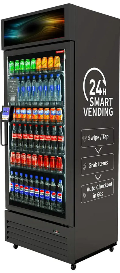 HAHA 542 Professional AI Smart Vending Machine – Chilled Food, Drinks & Snacks