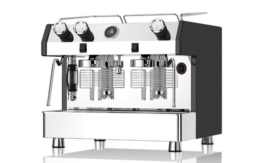 Fracino Bambino Luxury Group 2 Semi-Automatic Table Top Coffee Machine (BAM2-3V-IVORI)