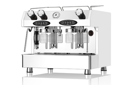 Fracino Bambino Luxury 2 Group Electronic Table Top Coffee Machine (BAM2E-3V-IVORI)
