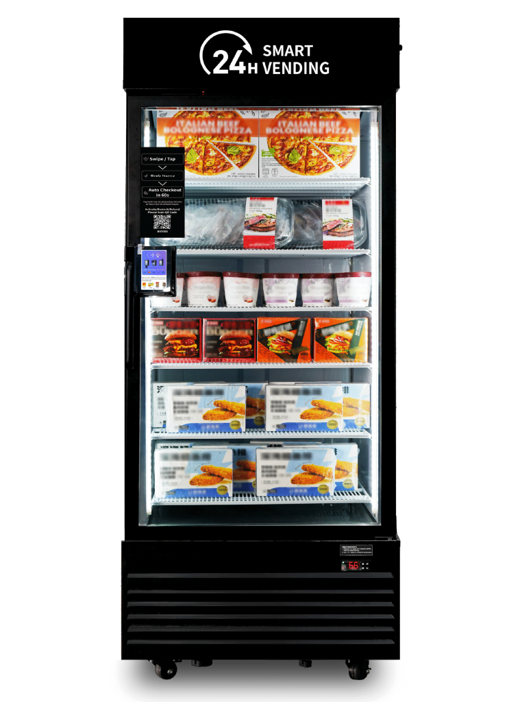 HAHA 550FT AI Smart Freezer Vending Machine – Frozen Ready Meals