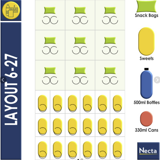 Gusto 6M 6-27 Aka Vivace Snack Vending Machine