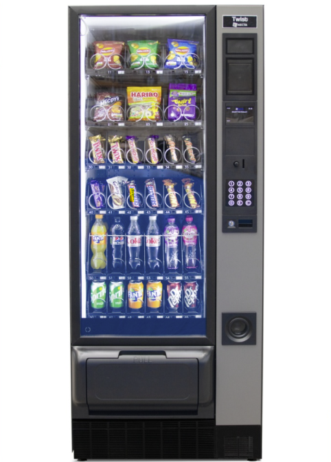 Gusto 6L AKA Twist Snack, Can & Bottle 6-30 Vending Machine
