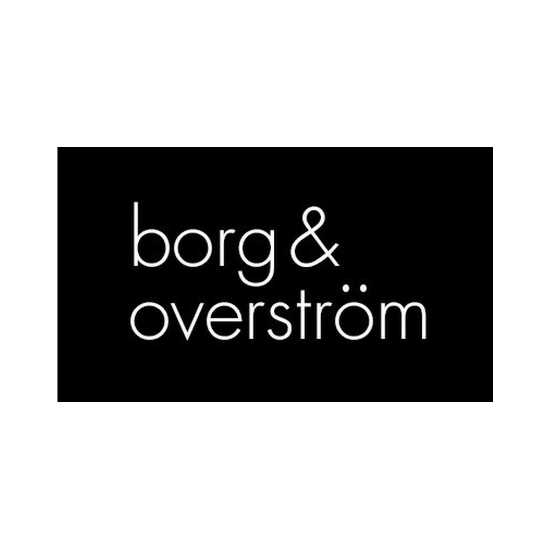 Borg and Overstrom Brand Logo