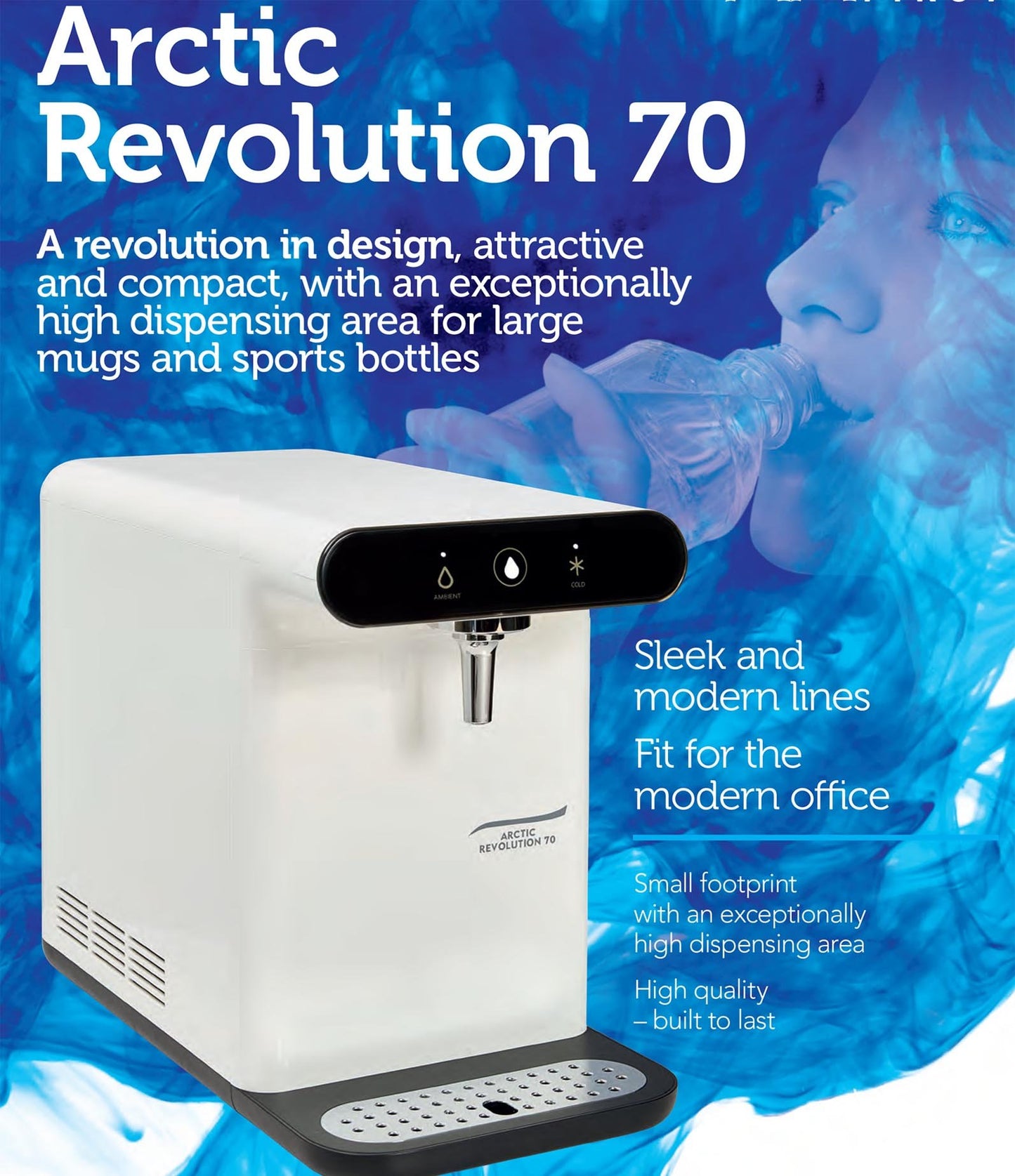 AA First Arctic Revolution 70 Table Top Mains Fed Water Cooler