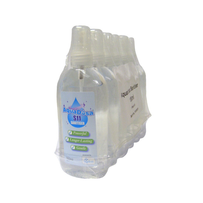 Aqua Dosa S11 Sanitiser 150ml Spray x6