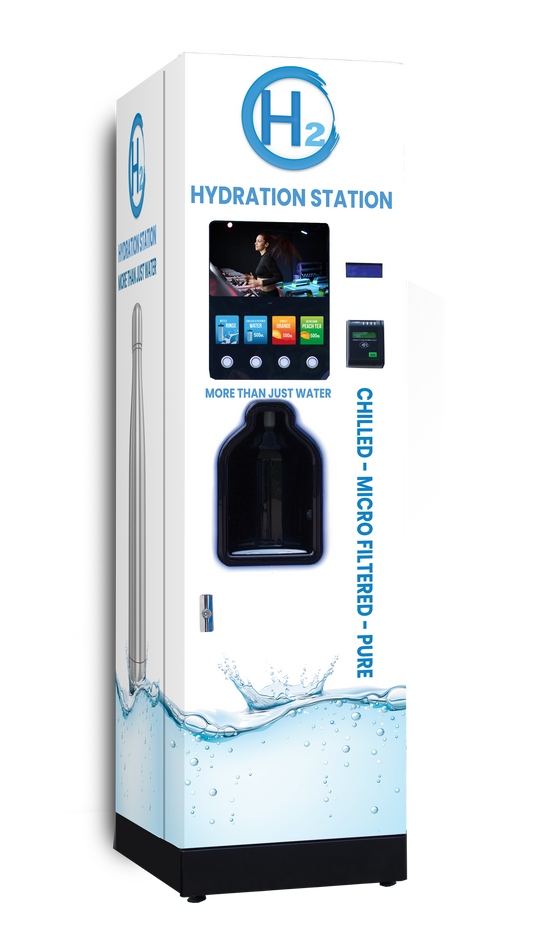 H2o Hydration Station Contactless with screen Bottle Filler Daily Rental
