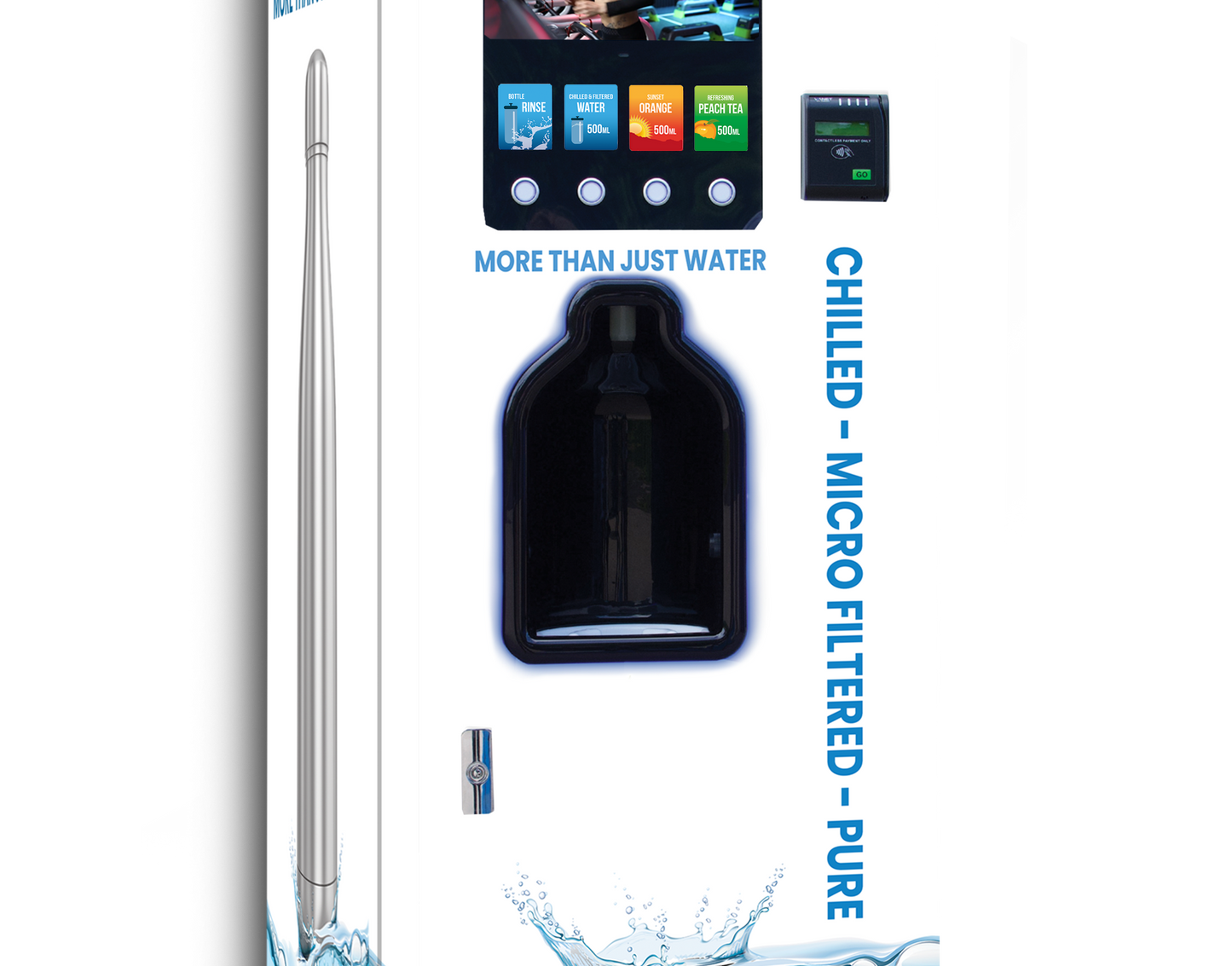 H2o Hydration Station Contactless with screen Bottle Filler Daily Rental