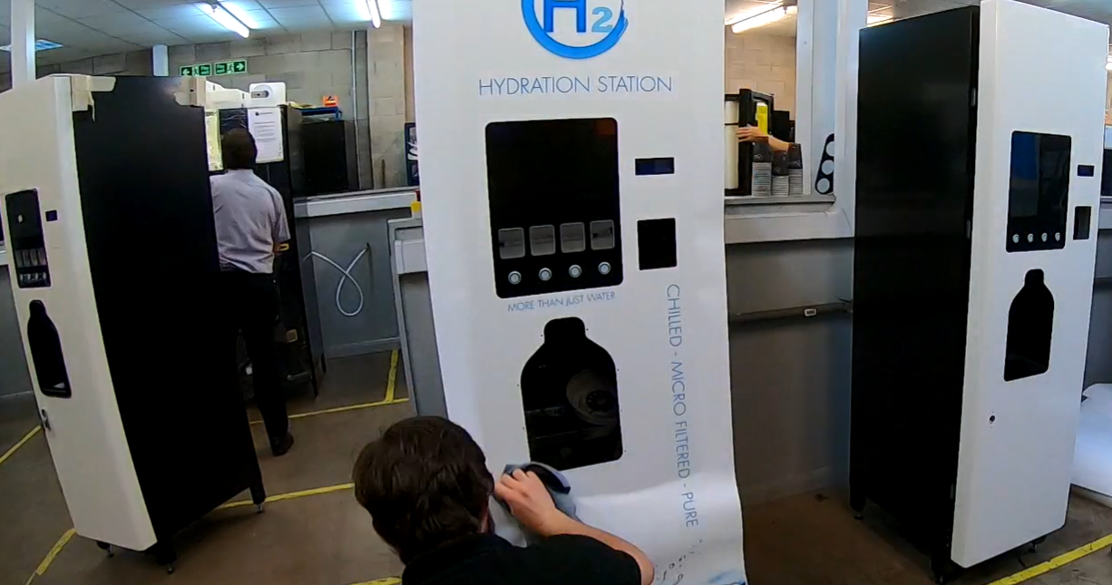 H2o Hydration Station Contactless with screen Bottle Filler Daily Rental