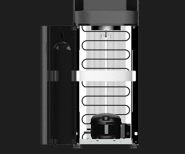 Clover Touchless Floor Standing Mains Fed Water Cooler